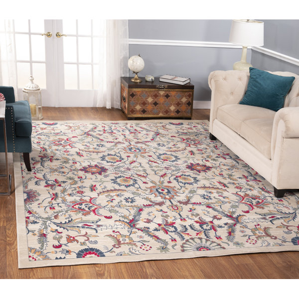 Charlton Home® Cuthbertson Performance Beige Rug Wayfair